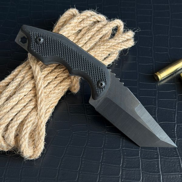 Ніж похідний "Медик" K001BL сталь 60С2А (KLD5) KLD5 фото