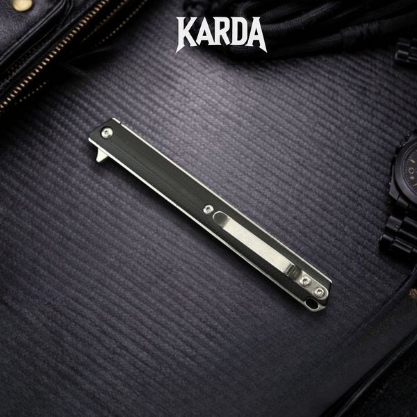 Ніж складаний Karda J149 Black KB51 (1383) KB51 фото