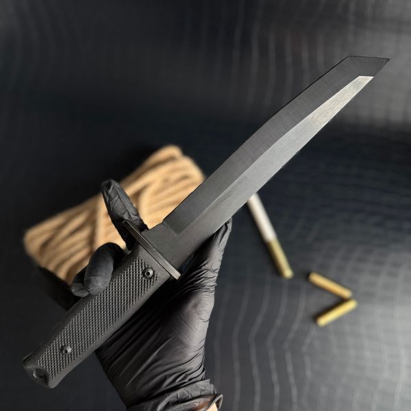 Ніж танто похідний K016BL сталь 60С2А (KLD12) KLD12 фото