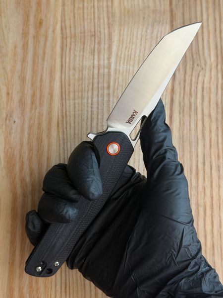 Ніж складаний Karda J145 Black Tanto KB9 (1673) KB9 фото