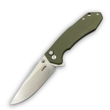 Ніж Складаний Karda J278G Clip Point Green (KB62) KB62 фото