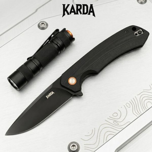 Ніж складаний Karda J146 All Black KB29 (1554) KB29 фото