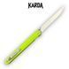 Ніж Складаний Karda J097 lime green handle drop blade KB32 (1546) KB32 фото 2
