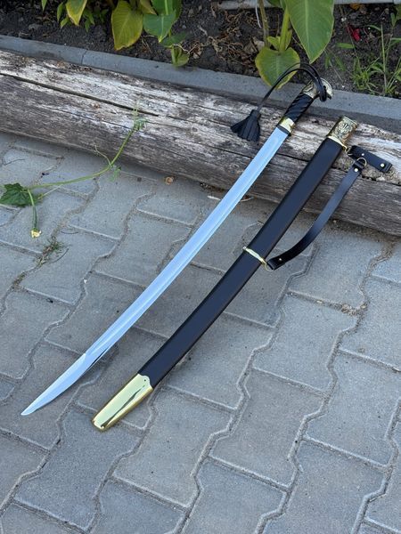 Казацкая шашка подарочная "Иван Мазепа" ручной работы с ножнами (KN208) KN208 фото